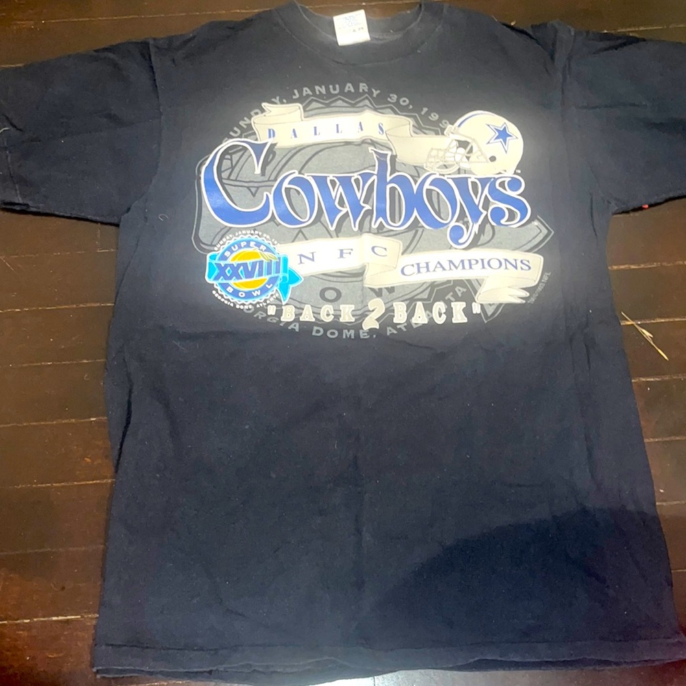 Dallas Cowboys Vintage Large Short Sleeve TSHIRT